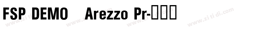 FSP DEMO   Arezzo Pr字体转换